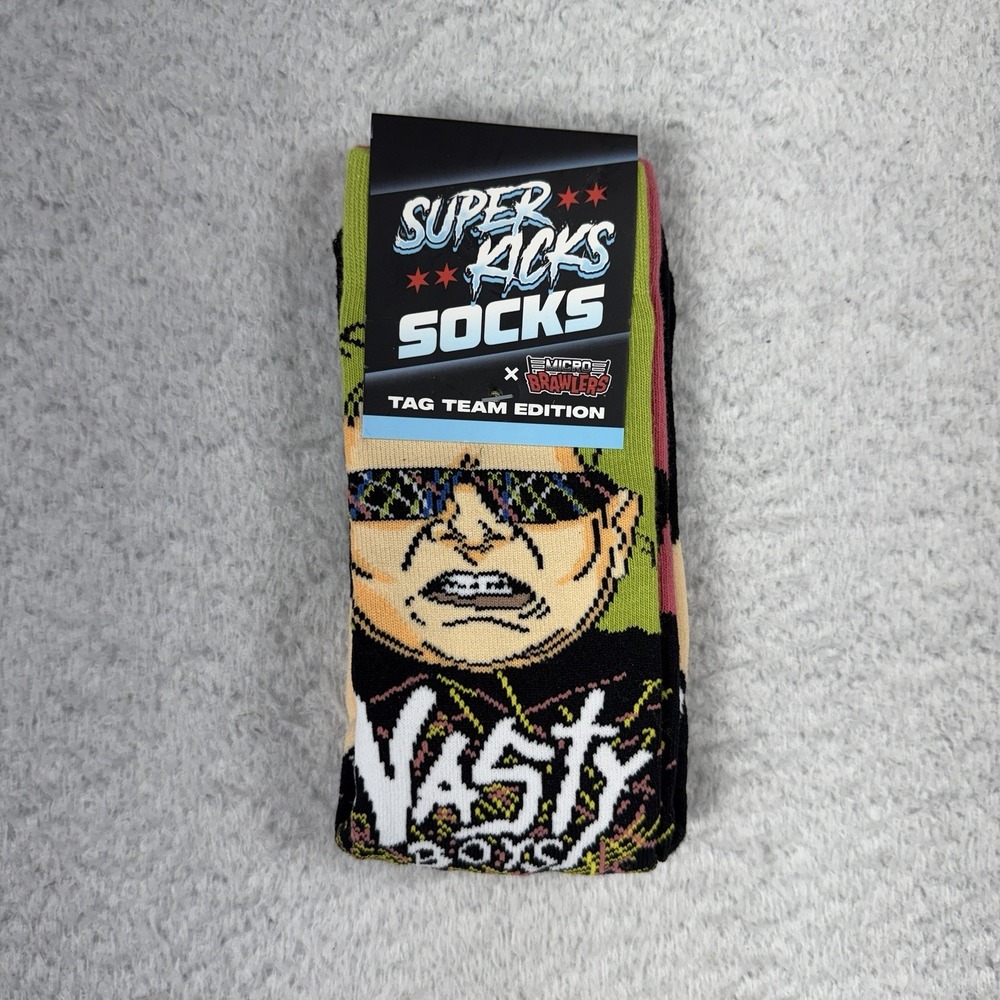 Nasty Boys Pro Wrestling Crate Pro Kicks Socks Nasty Boys WWF WWE WCW